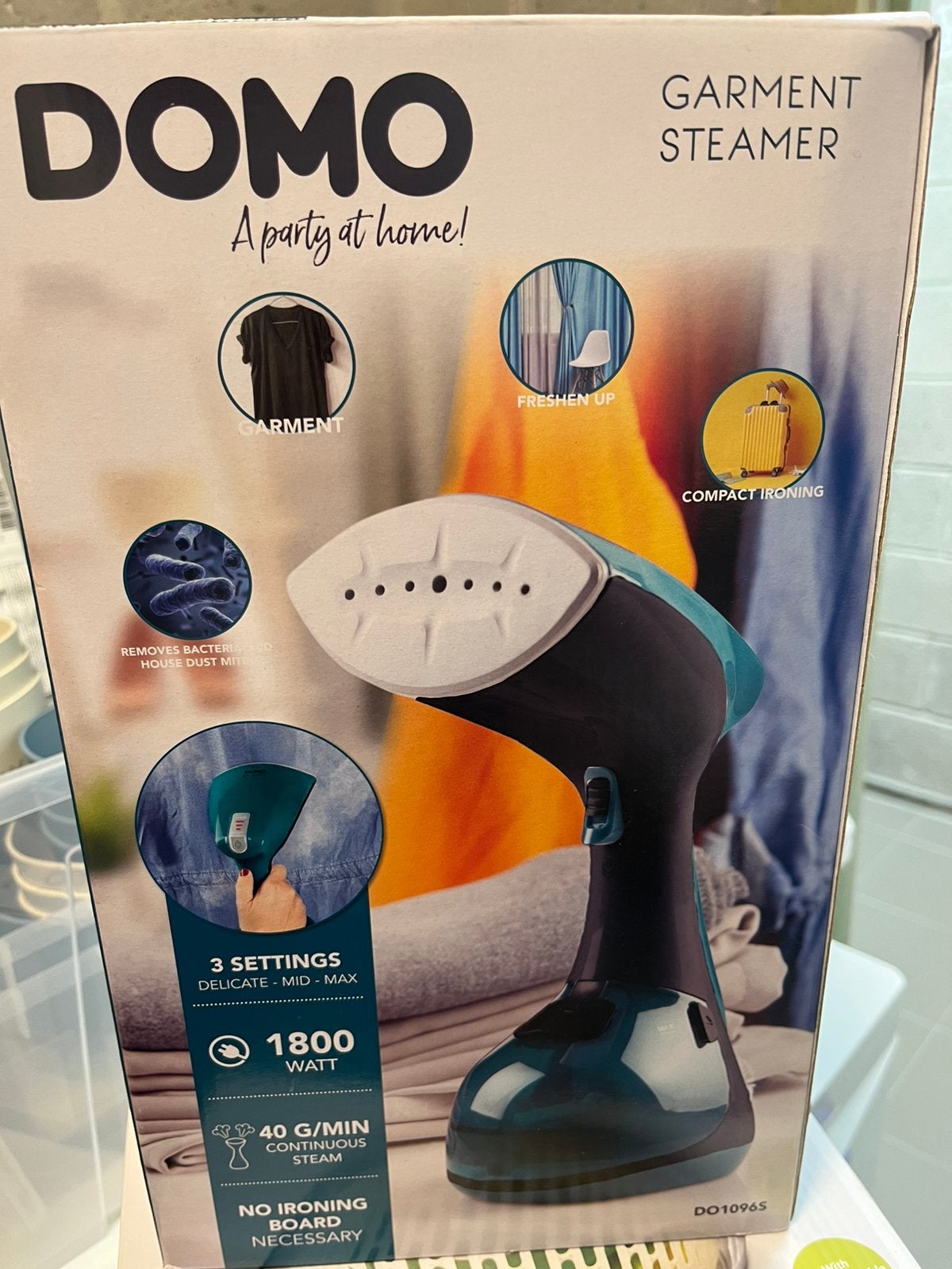 Domo stoomapparaat, Elektronische apparatuur, Stoomapparaten, Ophalen, Nieuw