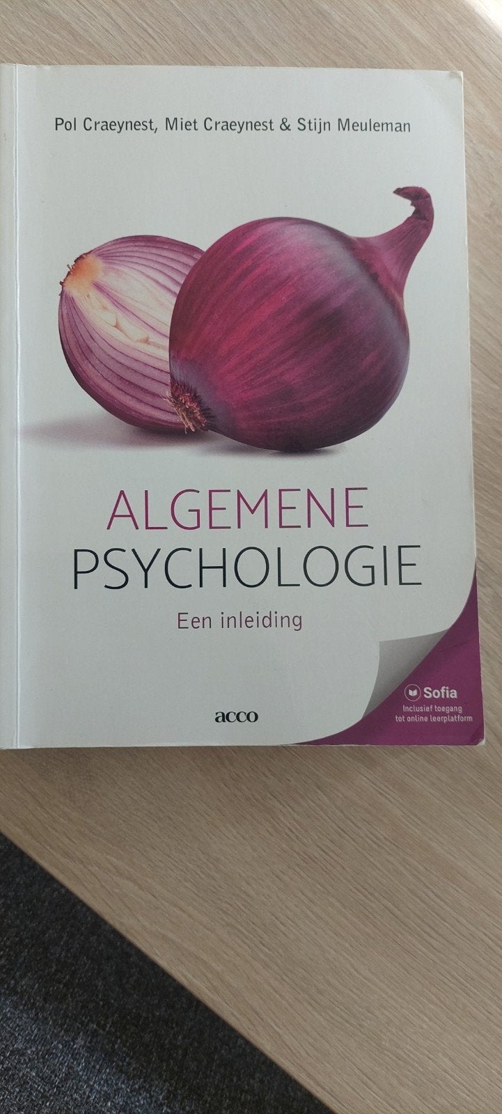 Miet Craeynest - Algemene psychologie, Ophalen of Verzenden, Miet Craeynest; Stijn Meuleman; Pol Craeynest