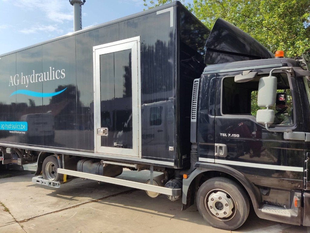 MAN TGL 7.150 4X2 BL / Automaat / 149.000 Km, Auto's, Automaat, 110 kW, MAN, Zwart
