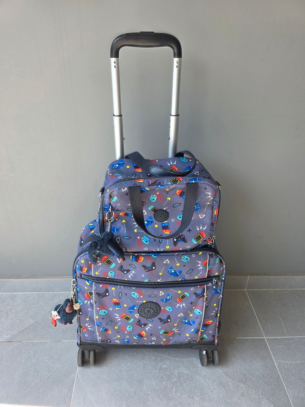 Cartable Kipling, Enlèvement