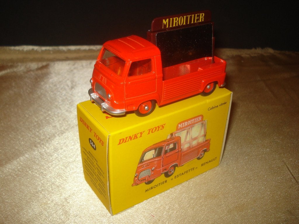 DINKY TOYS Renault Estafette Miroitier Saint-Gobain + Boîte, Hobby & Loisirs créatifs, Enlèvement ou Envoi, Neuf, Bus ou Camion
