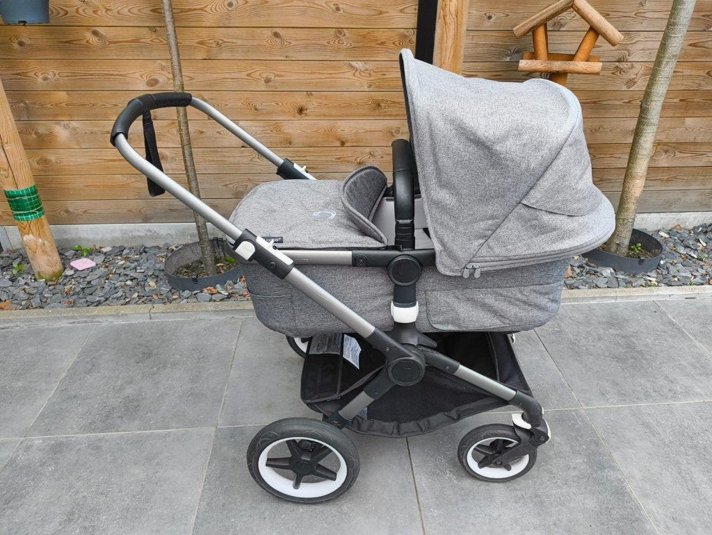 Bugaboo Fox 3 – complete set met reiswieg & meerijdplank, Ophalen, Gebruikt, Bugaboo, Combiwagen