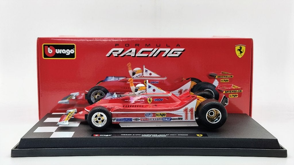 Bburago Ferrari 312T4 Jody Scheckter 1979 1/18, Hobby en Vrije tijd, Ophalen of Verzenden, Nieuw, Auto, Burago