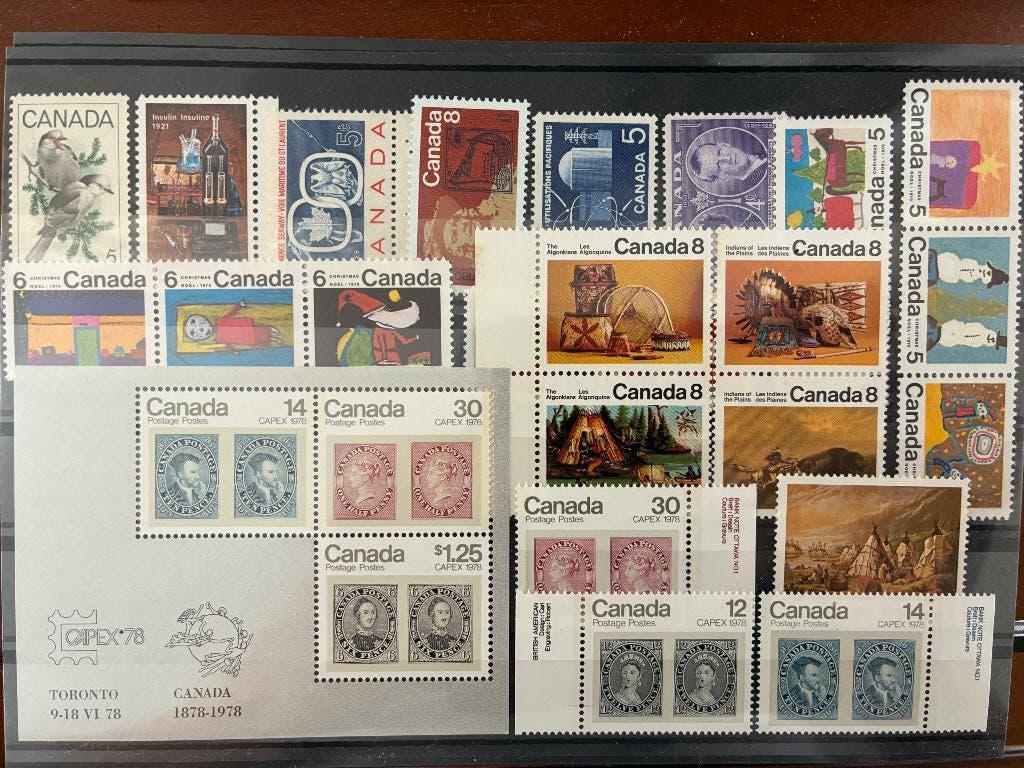 Canada lot xxpostfris mnh, Timbres & Monnaies, Timbres | Amérique, Envoi, Non oblitéré, Amérique du Nord