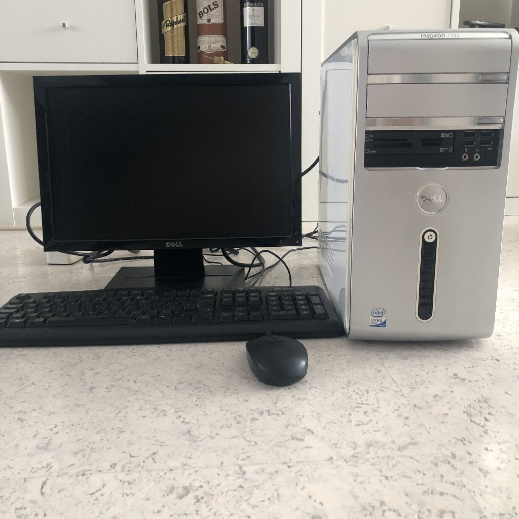 Dell quadcore 6GB/SSD/HDD PC,monitor, muis en toetsenbord, Computers en Software, Desktop Pc's, Gebruikt, 2 tot 3 Ghz, 8 GB, 512 GB