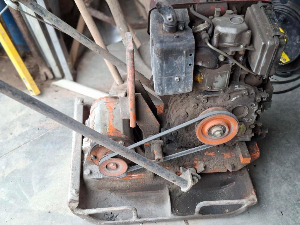 Trilplaat diesel, Bricolage & Construction, Outillage | Autres Machines, Utilisé, Enlèvement