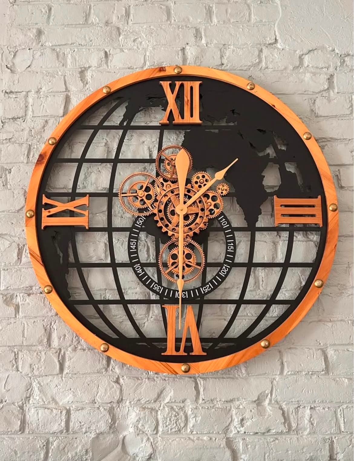 Grande horloge murale xxl 80 cm, Huis en Inrichting, Woonaccessoires | Klokken, Ophalen, Wandklok