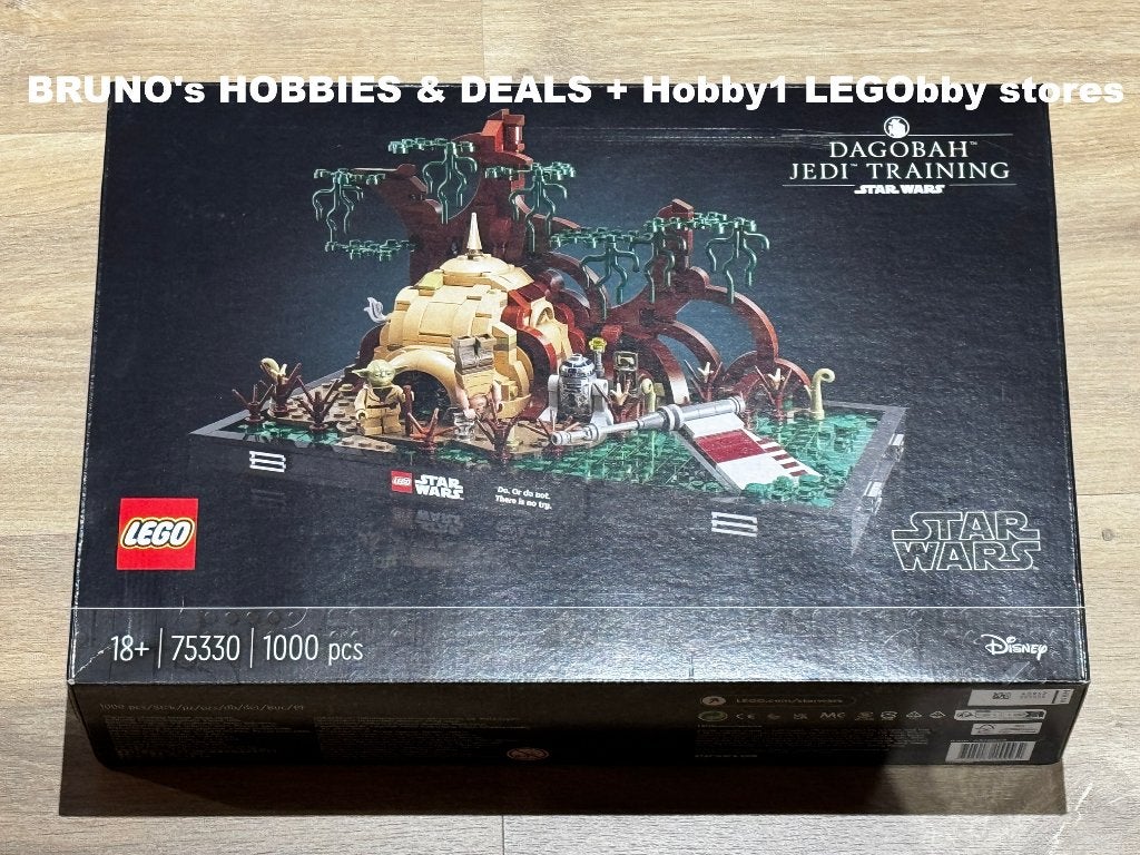 LEGO 75330 STAR WARS Dagobah Jedi Training NEUF SCELLE, Neuf, Pièces supplémentaires incluses, Lego, Ensemble complet