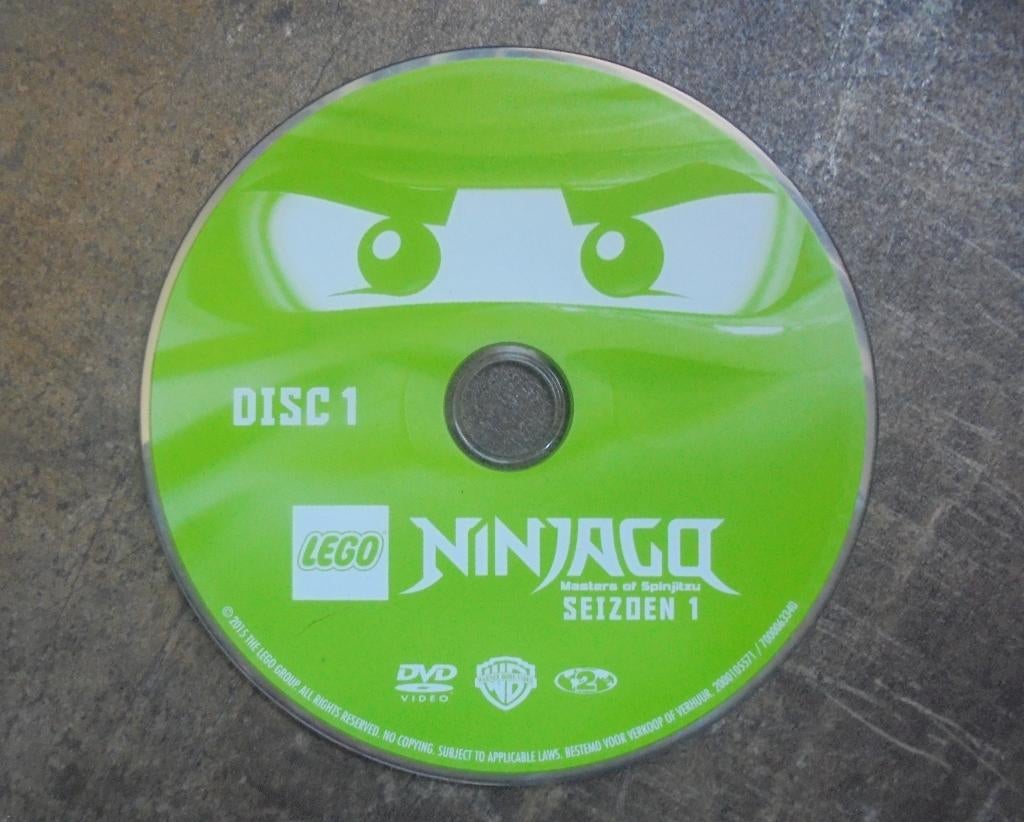 Lego DVD Ninjago Masters Of Spinjitzu 1 (zie foto's), Cd's en Dvd's, Gebruikt, Tekenfilm, Overige soorten, Ophalen of Verzenden