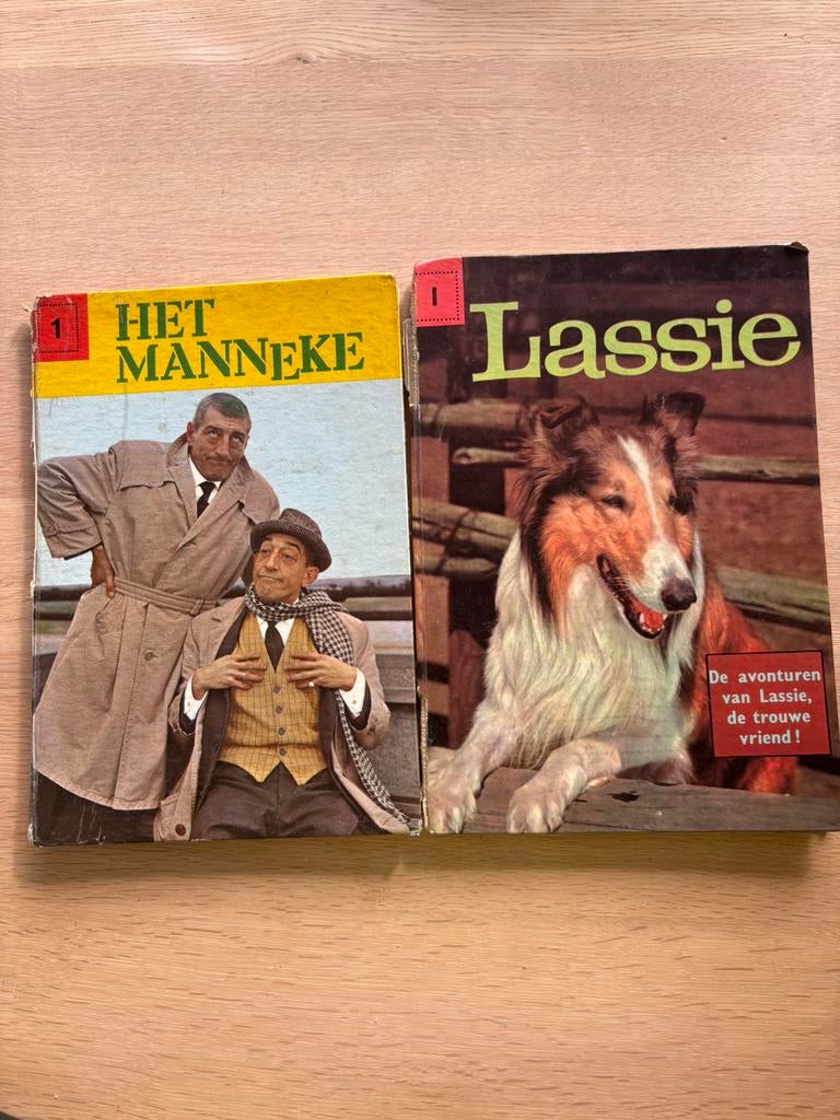 Livres anciens pour enfants — Het Manneke & Lassie, Enlèvement, Utilisé