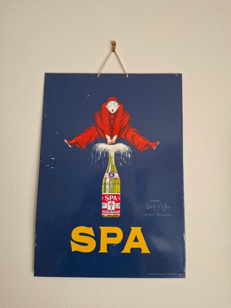 Boîte publicitaire SPA 1961, très bel état., Collections, Marques & Objets publicitaires, Enlèvement ou Envoi