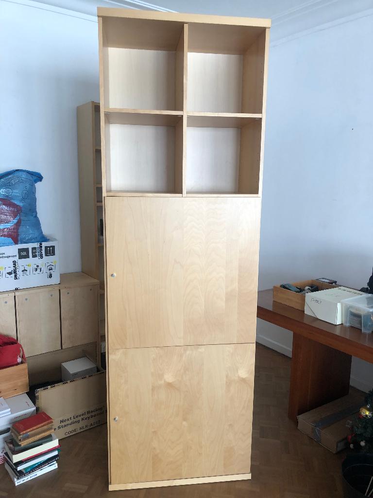 Ikea kast voor atelier/studio/jeugdhuis, Huis en Inrichting, Kasten | Boekenkasten, Gebruikt, 50 tot 100 cm, 200 cm of meer, 25 tot 50 cm