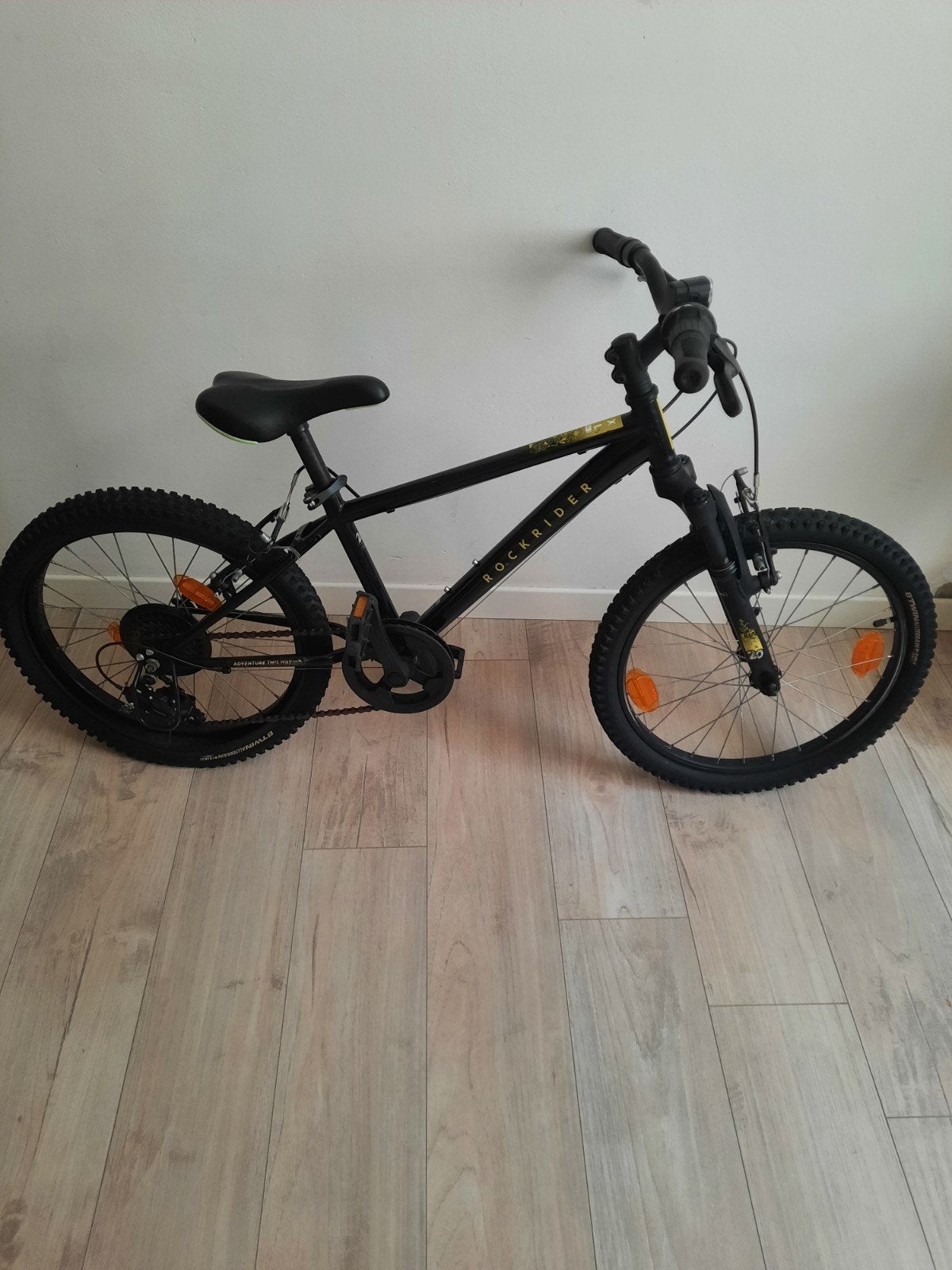 20 inch jongensfiets rockrider expl 500 (lekke achterband), Fietsen en Brommers, Ophalen, Gebruikt, 16 tot 20 inch, Rockrider (Decathlon)