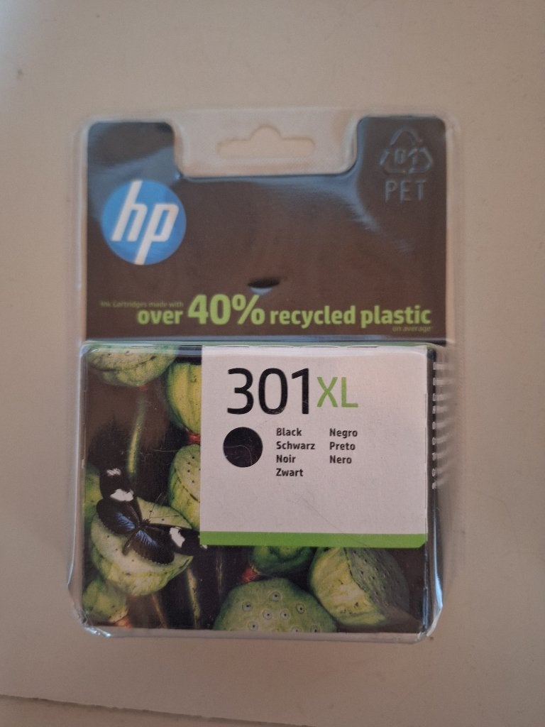 Inktpatroon HP 301XL zwart, Ophalen of Verzenden, Nieuw, Cartridge, Hp