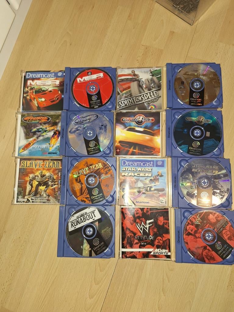 Dreamcast spellen verschillende prijzen, Ophalen