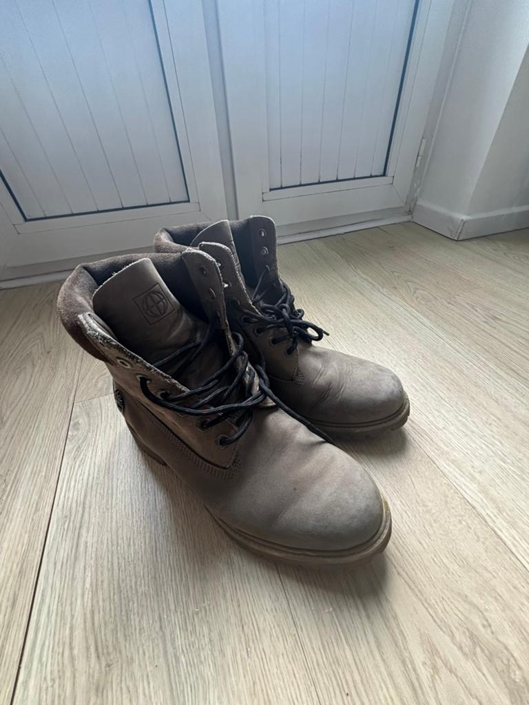 Bottes Timberland LTD en nubuck 6 pouces taille 44,5, Vêtements | Hommes, Chaussures, Enlèvement, Porté, Bottes