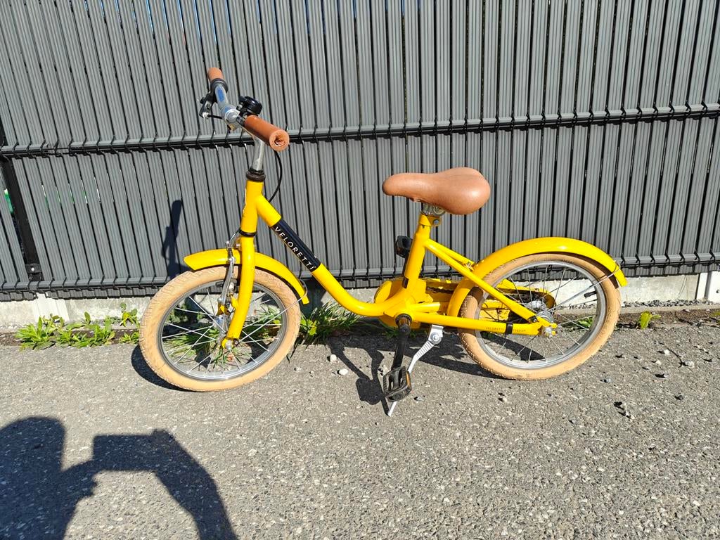 Gele fiets Veloretti, Ophalen