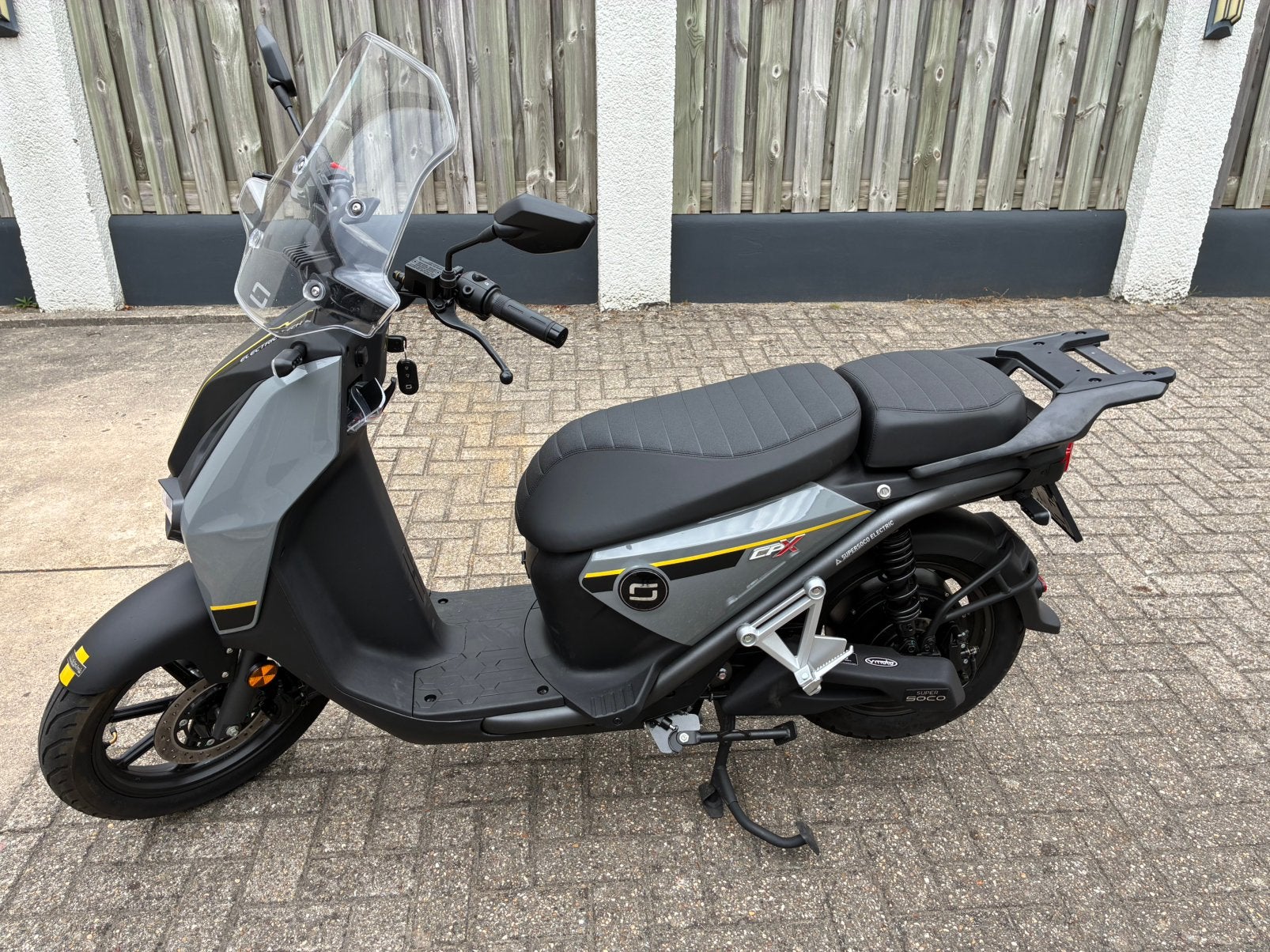 Vmoto Super Soco CPX 738km motorscooter 2023 eerste eigenaar, Vélos & Vélomoteurs, 125 cm³, Comme neuf, Enlèvement, Électrique