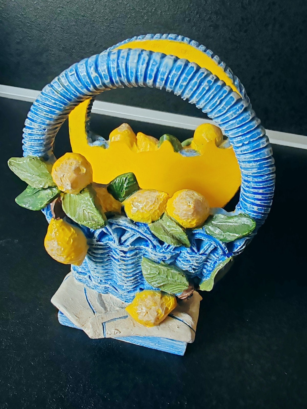 rare Porte-lettres Dolce Vita Fait Main Signé J Carlton, Antiquités & Art, Antiquités | Céramique & Poterie, Enlèvement ou Envoi