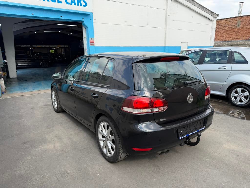Volkswagen golf 6 HIGHLINE 1.4 TSI 160pk, Auto's, Automaat, Euro 5, Zwart, 4 cilinders