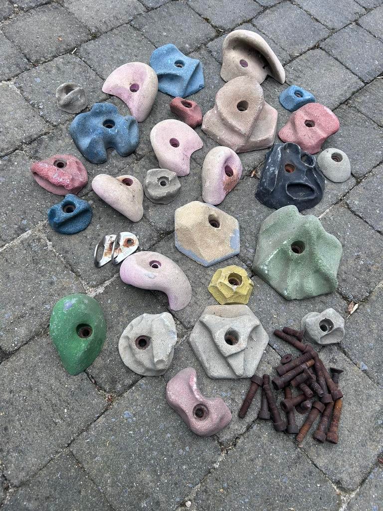 Prises mur escalade, Enlèvement ou Envoi, Utilisé, Accessoire d'escalade