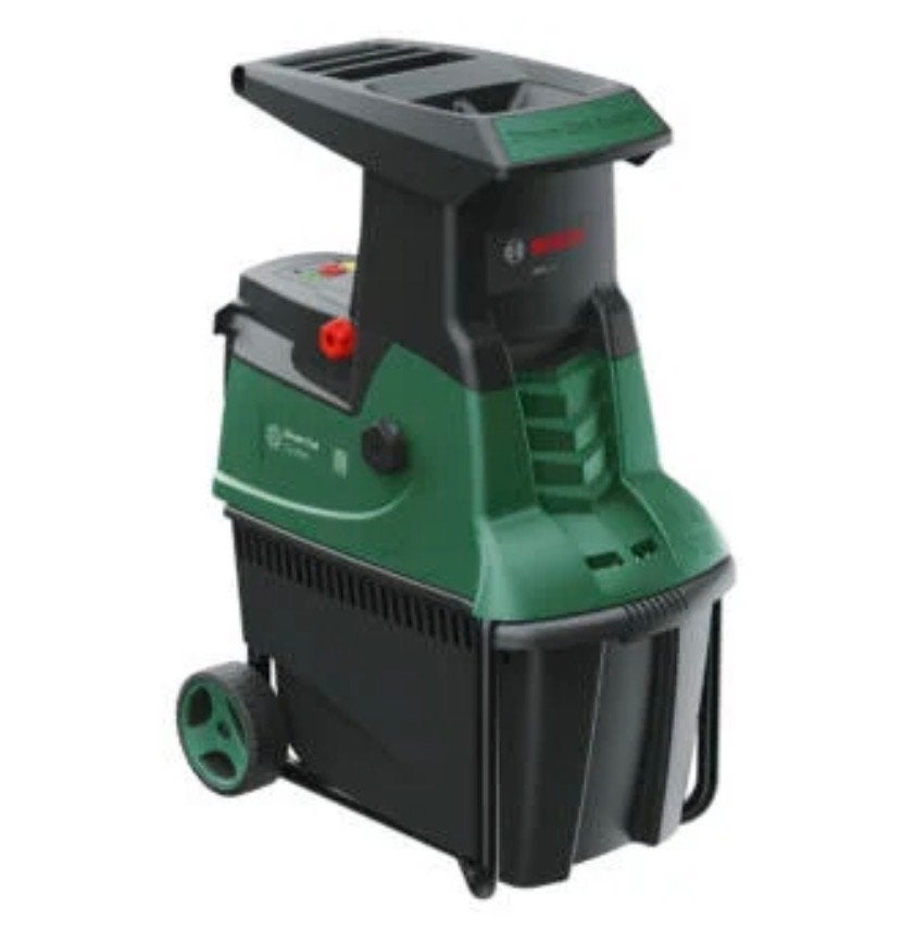 Bosch AXT 25 D broyeur silencieux 2500W, Tuin en Terras, Ophalen, Gebruikt, Met opvangzak