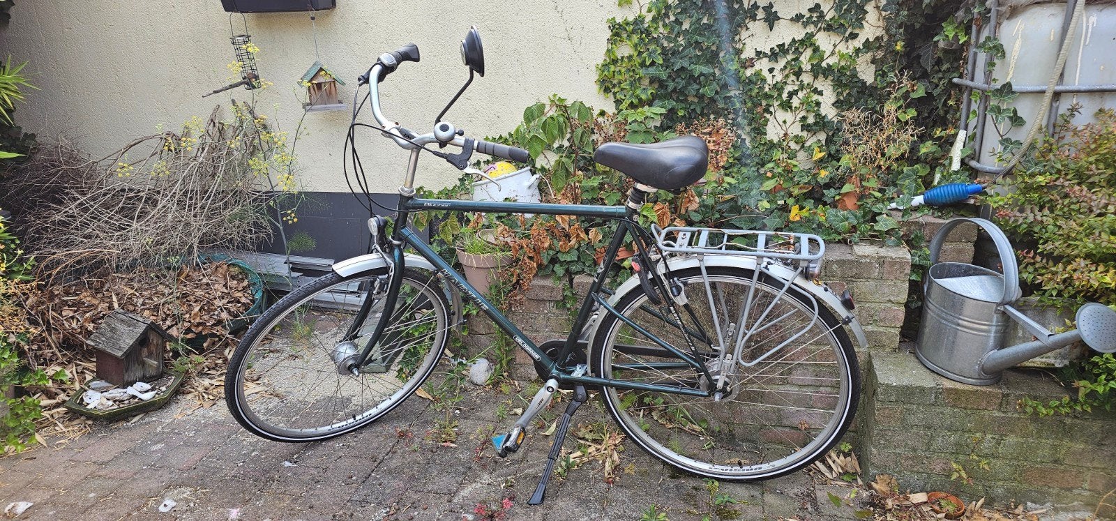 Herenfiets, groot frame voor grote meneer. Merk Hartje., Fietsen en Brommers, Ophalen
