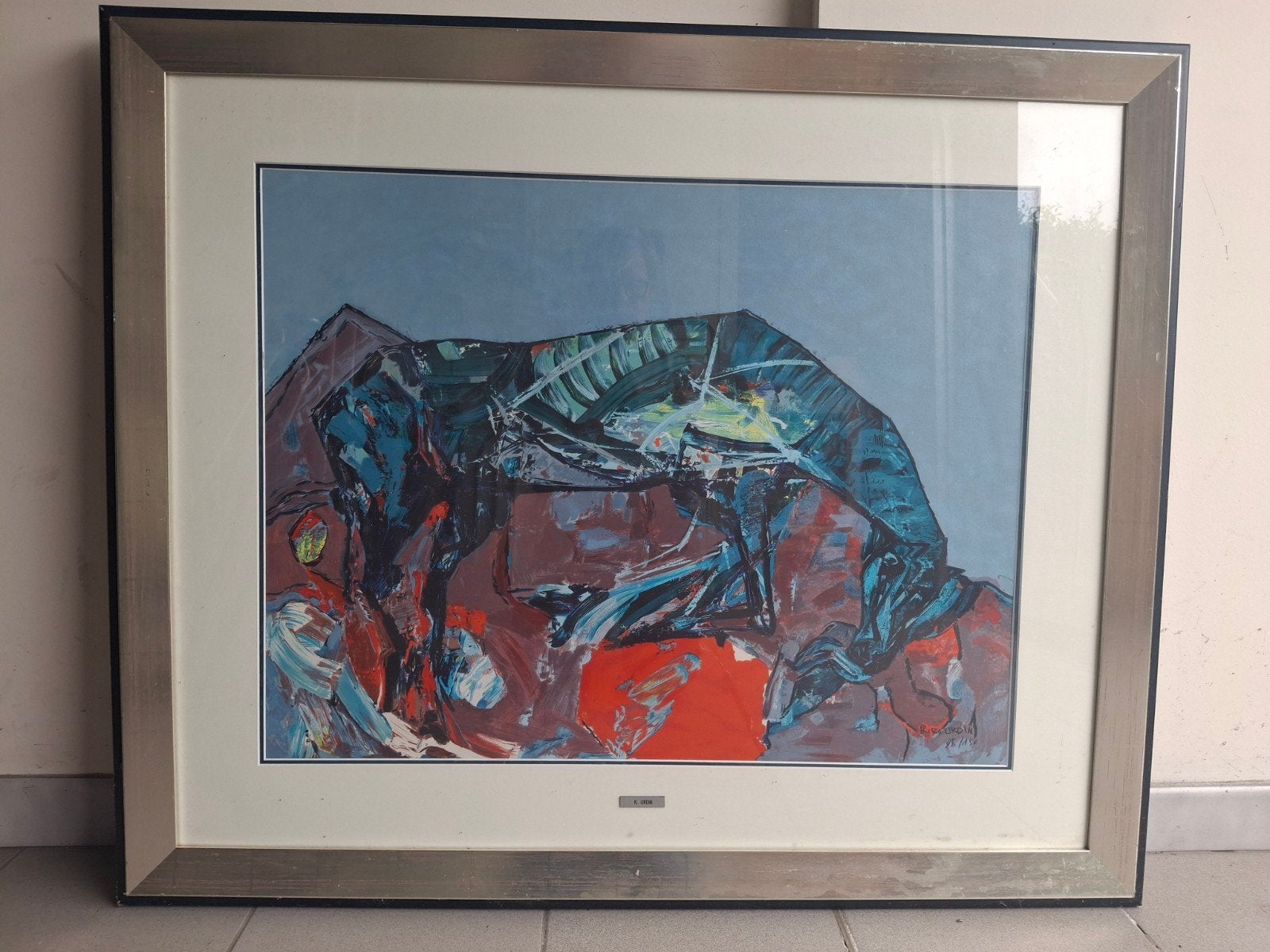 kunstwerk k. Urdin, Ophalen