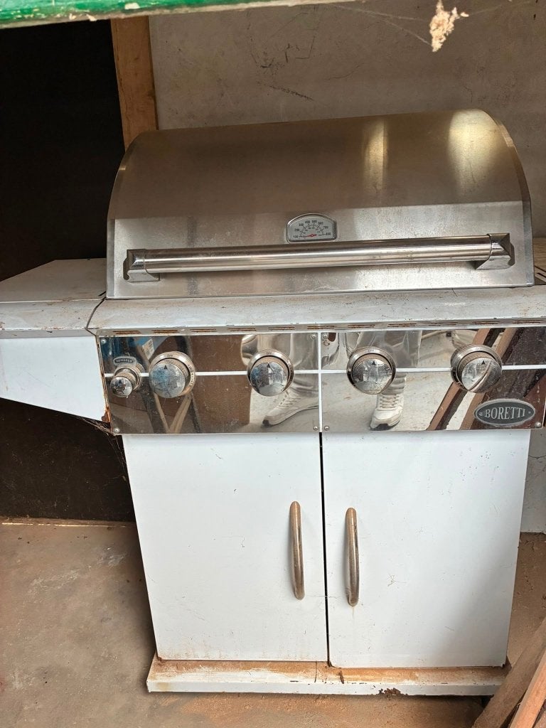 Gas BBQ Boretti, Ophalen, Gebruikt, Boretti.