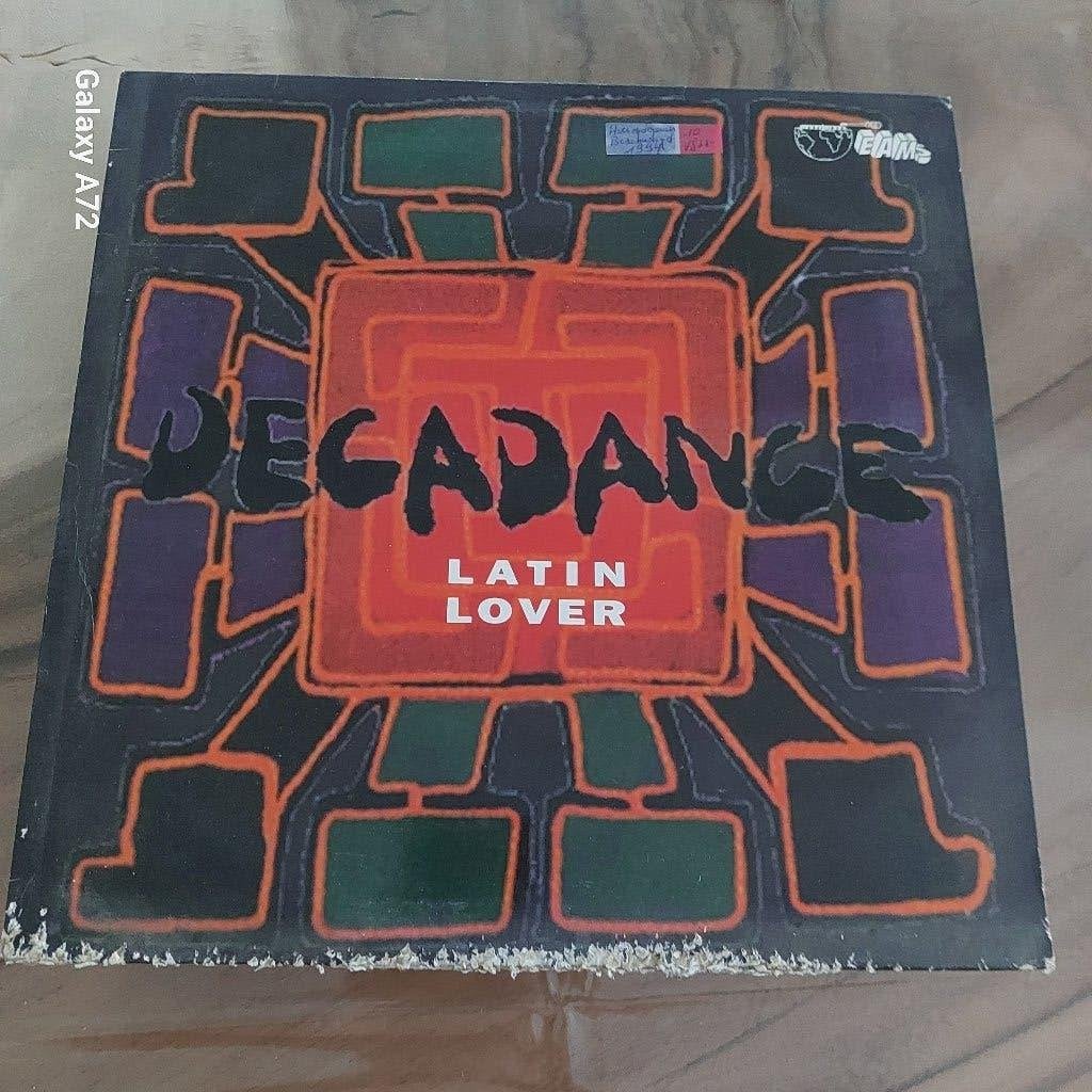 decadence latin lover 12 inch maxi, CD & DVD, Vinyles | Dance & House, 12 pouces, House, Enlèvement ou Envoi, Utilisé