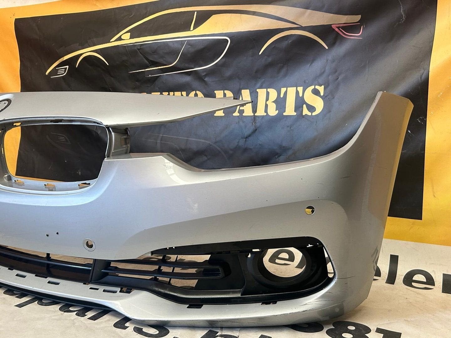VOORBUMPER BMW 3 SERIE F30 F31 LCI FACELIFT 2016-2017 738628, -, Utilisé, Avant, -