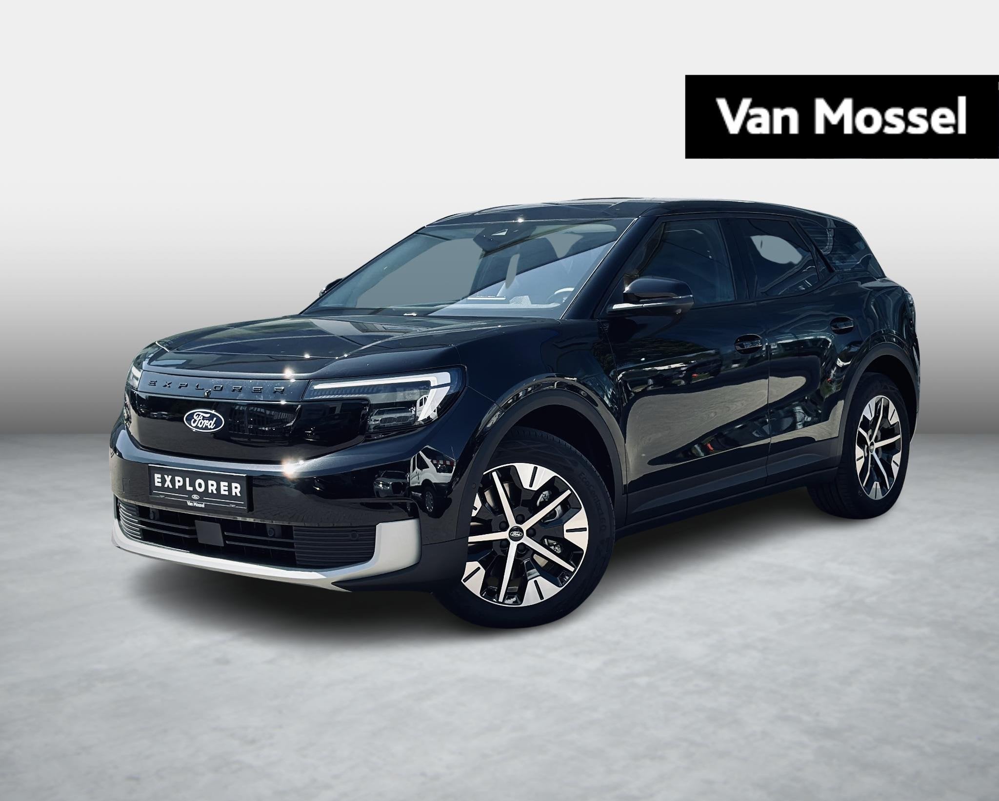 Ford Explorer Ext. Range 602km RWD|Trekhaak|Memory Seat, Auto's, Ford, Automaat, Gebruikt, Zwart, Explorer