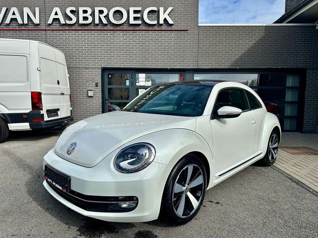 Volkswagen Beetle Beetle 1.4 TSI Design Fender Sound-Panoram, Voorwielaandrijving, Gebruikt, 4 cilinders, Wit