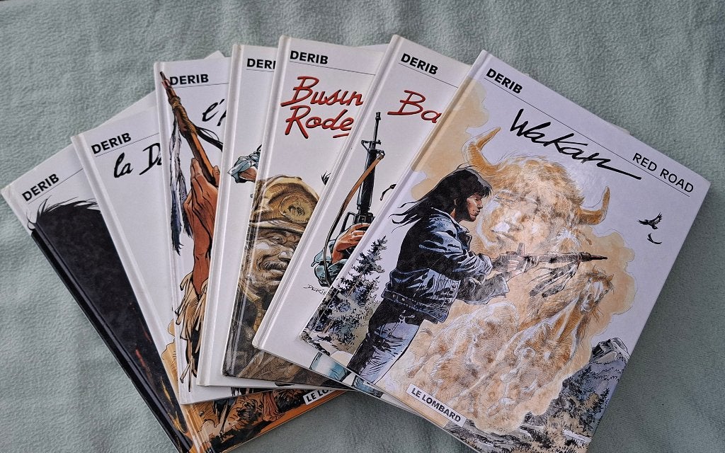 Celui qui est né deux fois. Lot de 6 tomes., Livres, Enlèvement ou Envoi, Utilisé, Plusieurs BD, Derib.