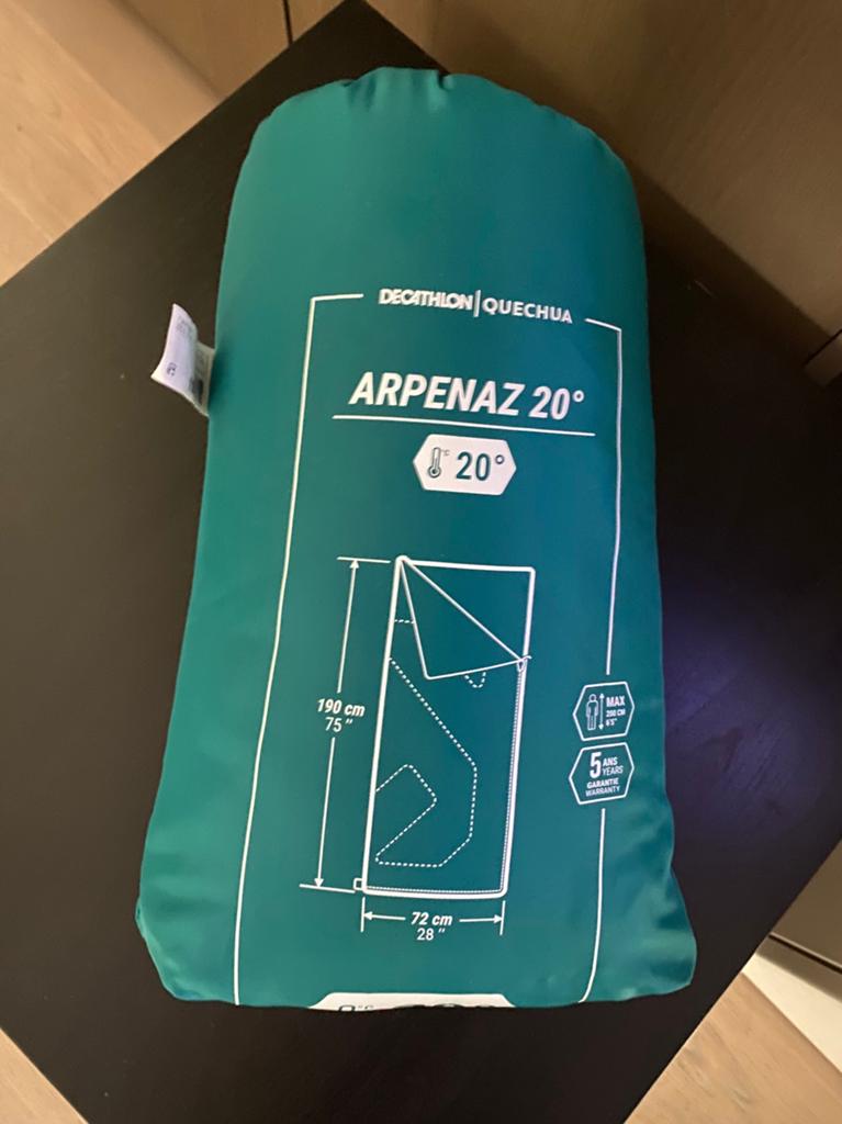 Arpenaz slaapzak 20•c new, Enlèvement ou Envoi, Comme neuf