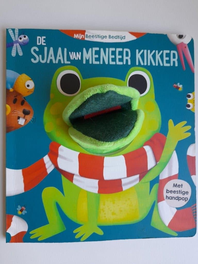 De sjaal van meneer Kikker. Met handpop in boek., Enlèvement ou Envoi, Comme neuf