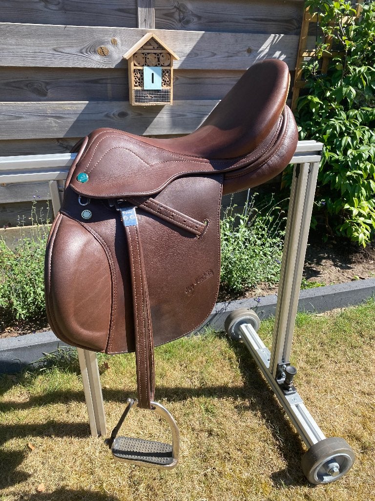 Veelzijdigheidszadel, Dieren en Toebehoren, Paarden en Pony's | Zadels, Ophalen, Prestige, Zo goed als nieuw, Veelzijdigheid