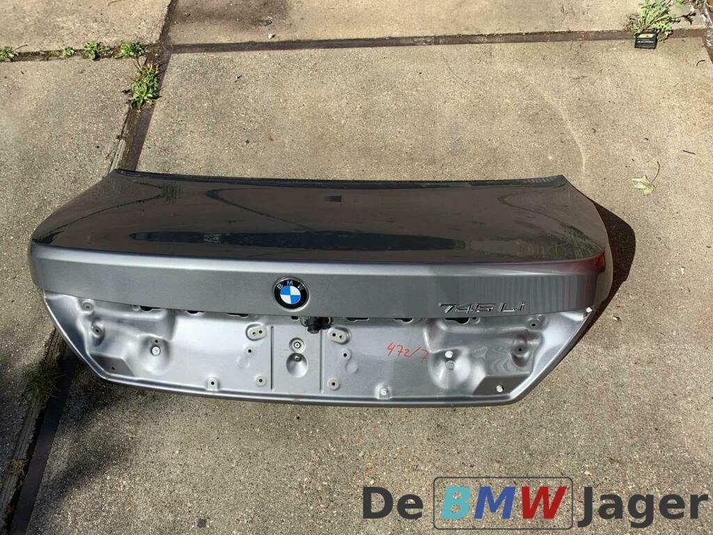 Achterklep sterlinggrau  BMW 7-serie E65 E66 41627049252, Enlèvement ou Envoi, Haillon arrière, Utilisé, BMW