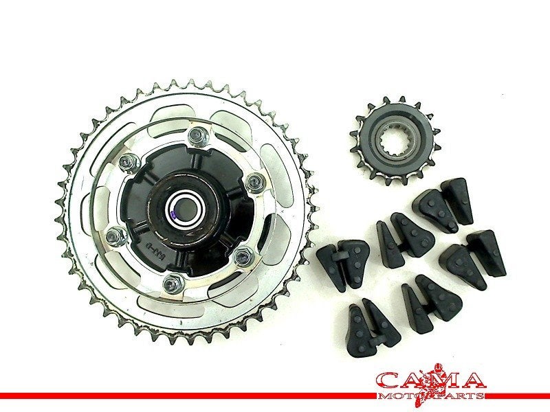 TANDWIEL + VOORTANDWIEL MT 09 2018-2020 (MTN850-A MT-09), Dhr. S. di Majo, Gebruikt, Info@cama-motorparts.nl, P.J. Troelstraweg 8 8
3144 CX  MAASSLUIS, NL