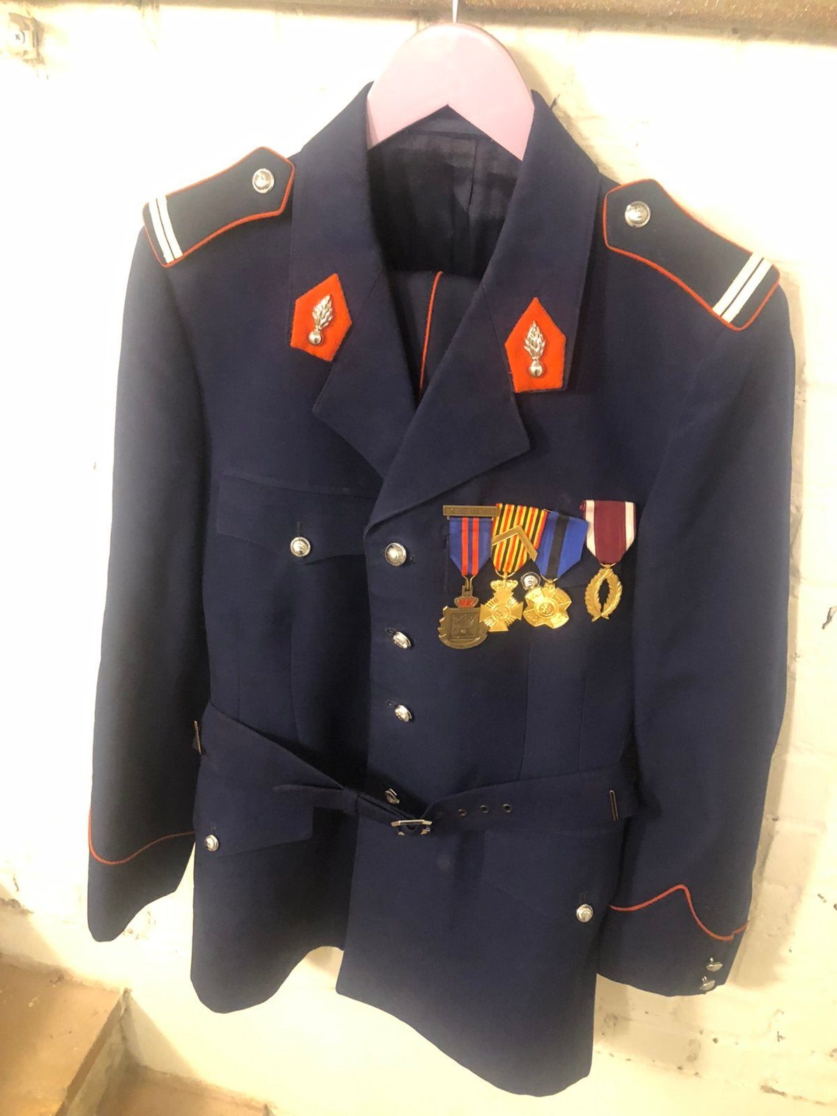 Ex Rijkswacht ~ Gendarmerie Uniform, Verzamelen, Militaria | Algemeen, Ophalen, Rijkswacht