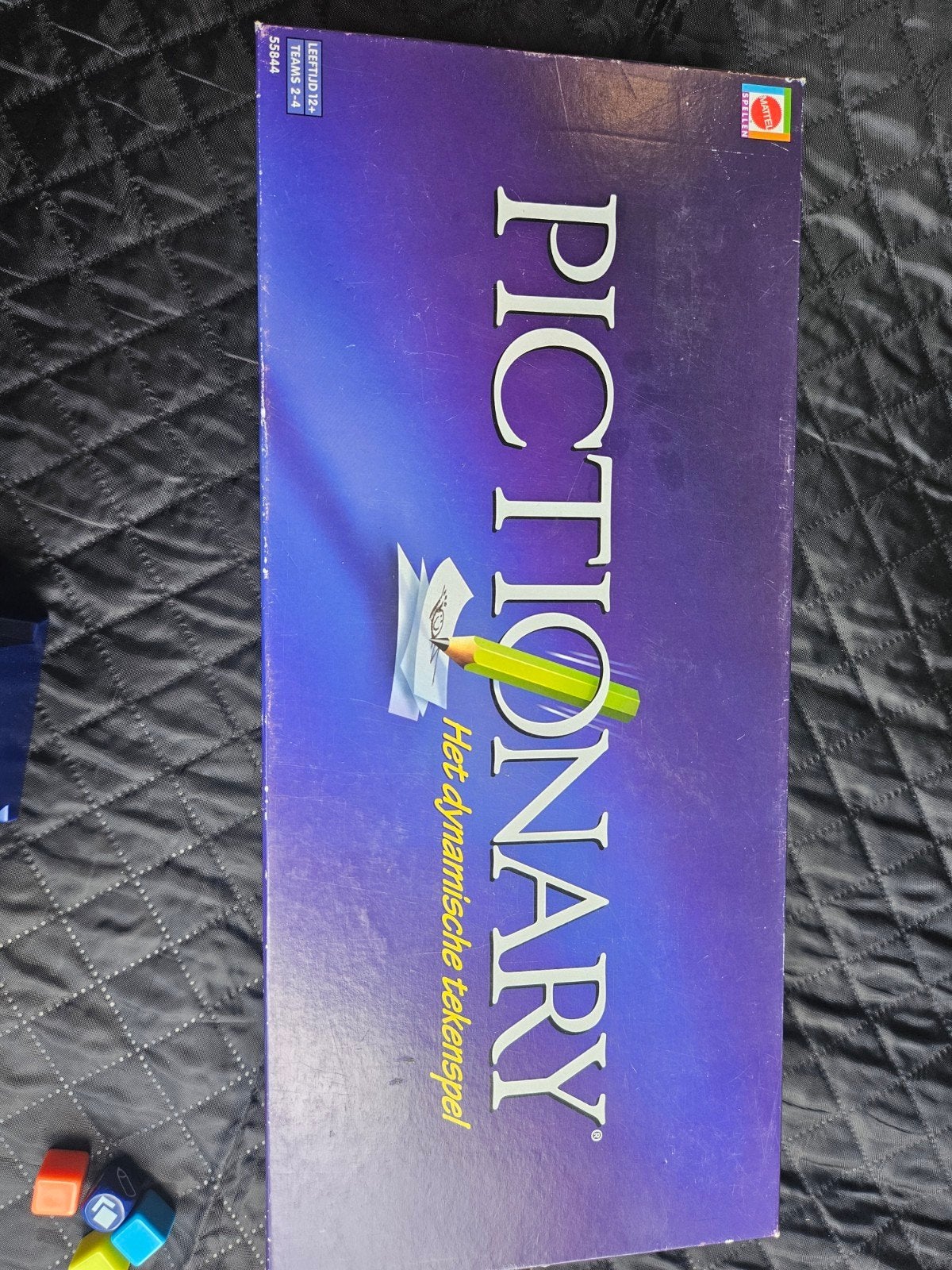 Pictionary gezelschapsspel, Hobby & Loisirs créatifs, Cinq joueurs ou plus, Enlèvement, Utilisé, Mattel