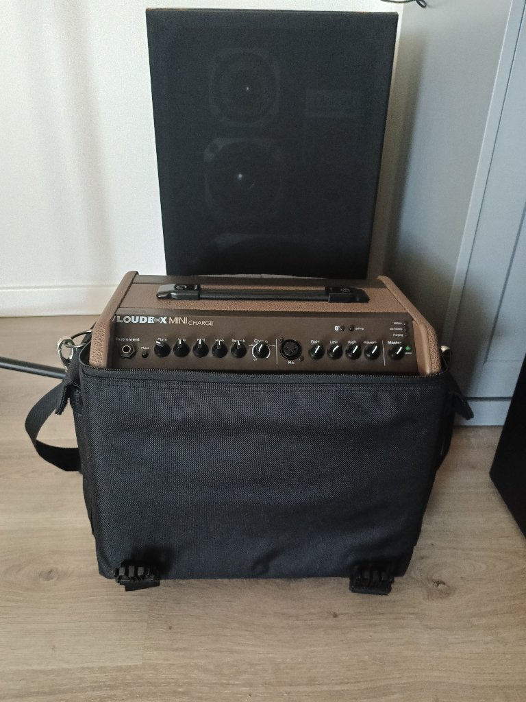 Fishman Loudbox Mini Charge + originele Fishman tas + doos, Muziek en Instrumenten, Ophalen, Zo goed als nieuw, Gitaar, 50 tot 100 watt