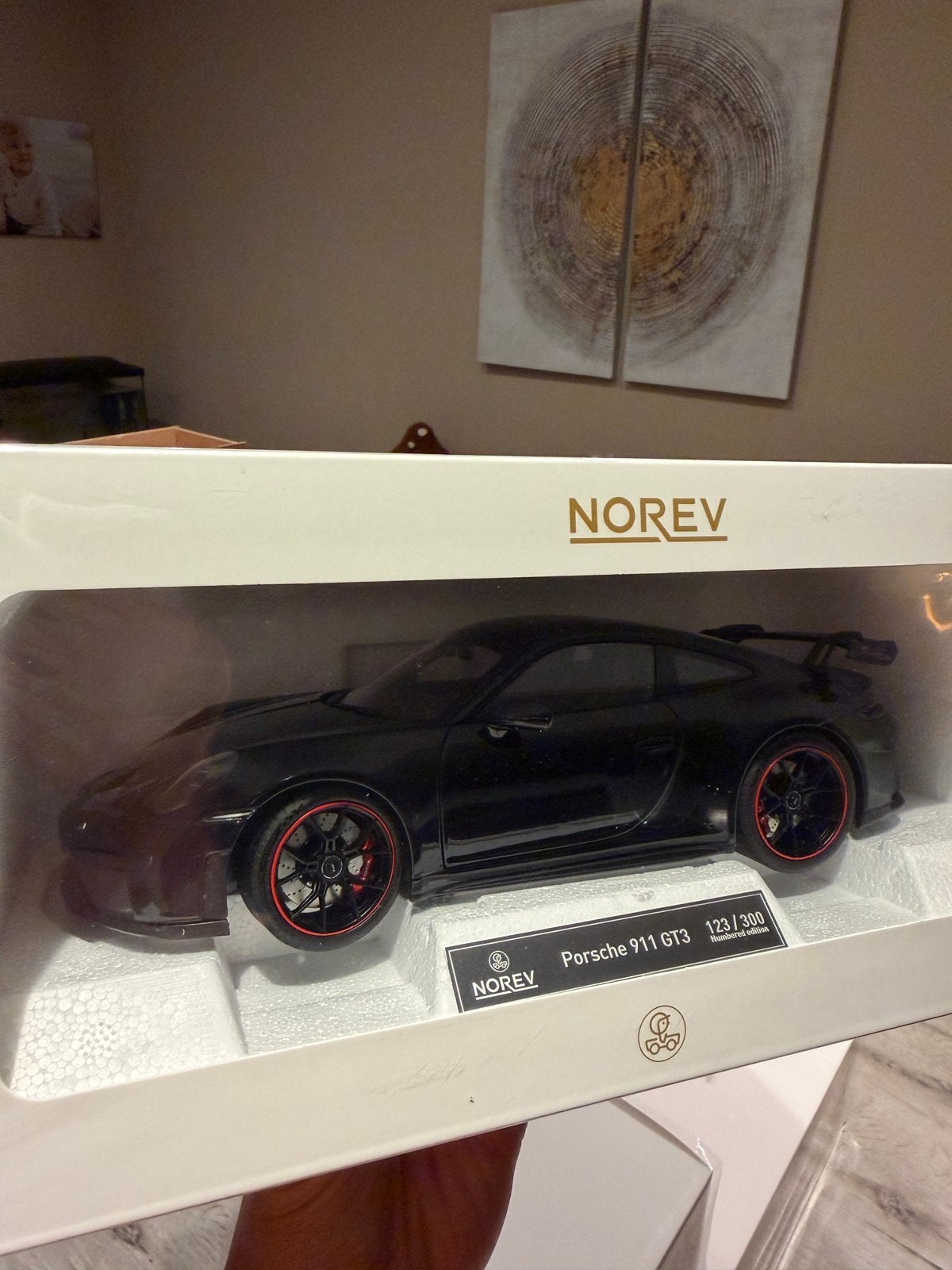 1 of 300 porsche 911 GT3, Hobby & Loisirs créatifs, Enlèvement ou Envoi, Comme neuf, Norev