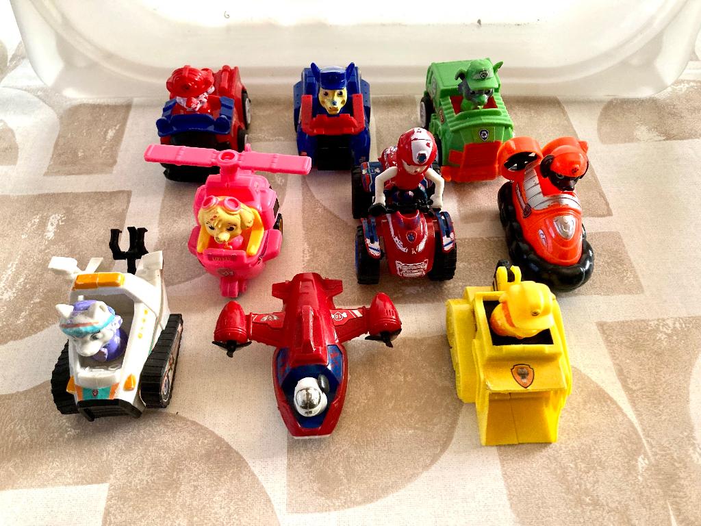 Paw patrol figuurtjes, Kinderen en Baby's, Ophalen of Verzenden, Gebruikt