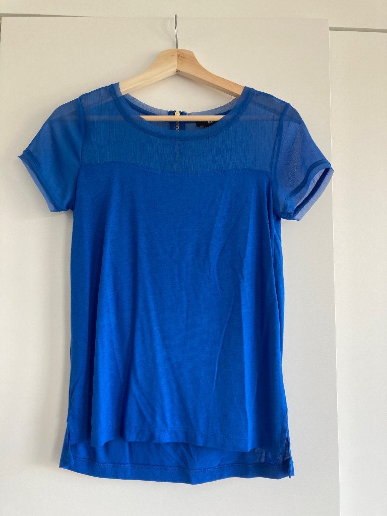 Shirt H&M, Kleding | Dames, H&M, Blauw, Ophalen of Verzenden, Zo goed als nieuw
