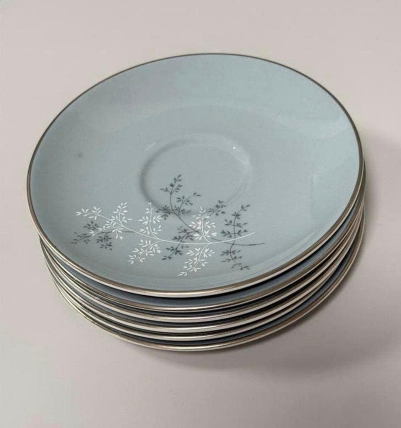 Lot 6 couverts vintage Royal Doulton Forest Glade de 15 cm, Enlèvement ou Envoi