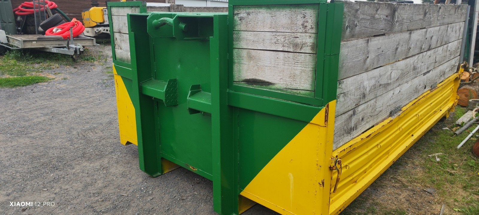 container, Enlèvement