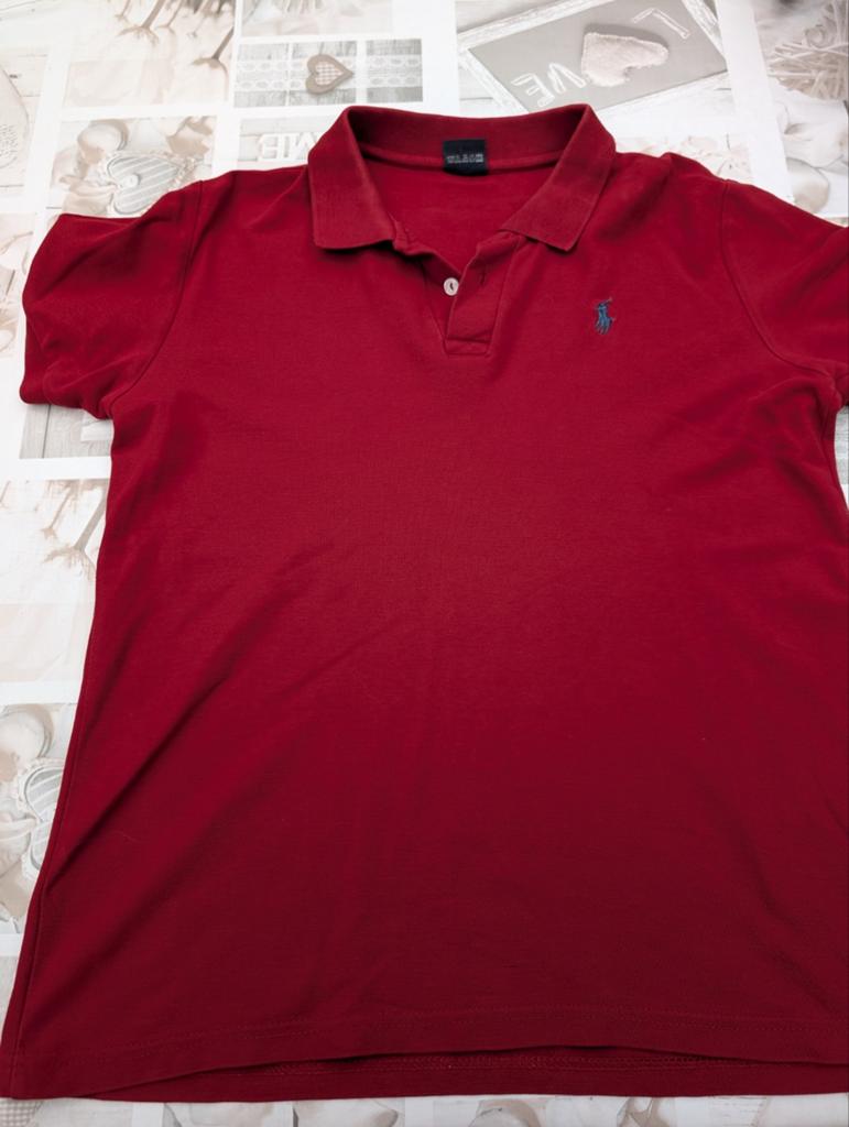 Polo pour garçon/homme taille S, Enlèvement ou Envoi, Comme neuf, Taille 46 (S) ou plus petite, Rouge