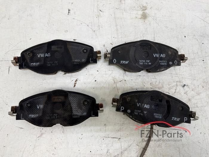 VW Golf 7 GTI Remblok blokken set voorzijde 310mm, Ophalen of Verzenden, Gebruikt