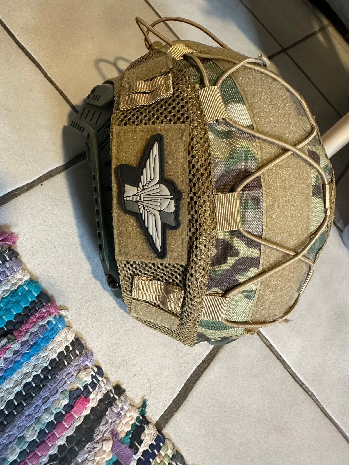 Airsoft helmet, Ophalen, Zo goed als nieuw